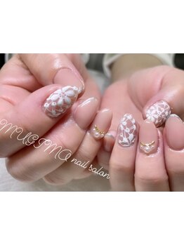 手描きアートが得意なサロン