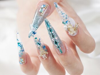 ネイルサロン ハナアオヤマ 梅田店(Nail Salon Hana Aoyama)/3Dフラワー