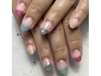 ヘアーアンドネイル ルシア(Hair&Nail Lucia)/定額デザインより!夏らしく!
