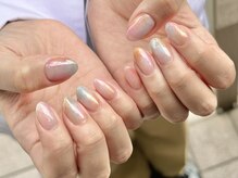 エヌモード ネイルサロンアンドスクール(N-mode)/ネイリストおまかせニュアンス☆