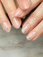 ル クレール(Nail & Eyelash Le Clair)/シンプルワンポイント