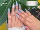 【チップ長さ出し＋ジェル】