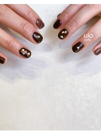 ハートホロネイル