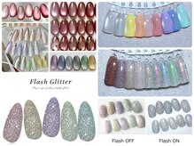 リシエル ネイル アンド アイラッシュ 新琴似店(RiCIEL)の雰囲気（新色☆【うるっと夏色】シルキーマグ＆フラッシュ￥7700→￥6700）