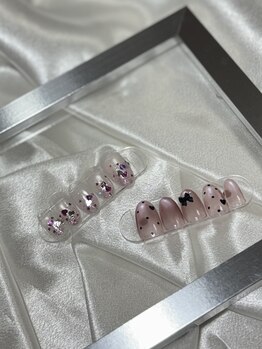 ボミネイル(Bomi nail)/ガーリー　推しネイル