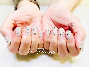 ジーフィンガー 大井町店(G Finger)/粒入り　ダルメシアン