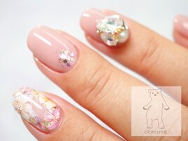 ブルームフラワーネイル