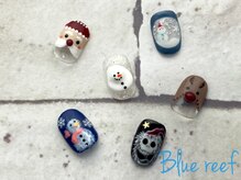 ネイルアンドまつげエクステ ブルーリーフ 四谷三丁目店(Blue Reef)/X'masネイル