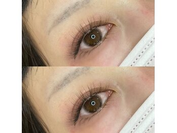 シュエット(Chouette)/ブラウン系フラットラッシュ