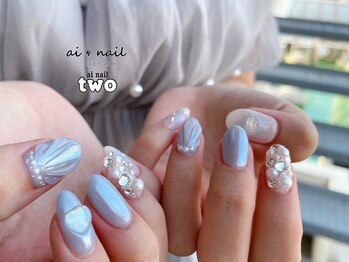 アイネイルトゥー 小倉(ai nail two)/マーメイドネイル