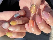 グレースネイルファクトリー(grace'nail factory)/春色アートネイル