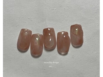 ムー(mu_.)/monthly design