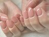人気No3【ハンド】☆お爪に優しい☆パラジェル　ワンカラーラメグラ　5500円