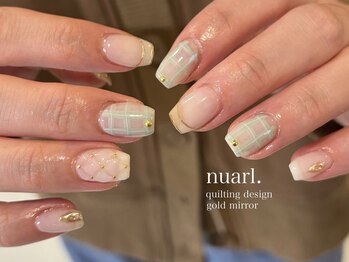 ヌアール(nuarl.)/チェックネイル