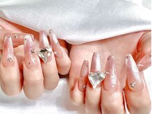 エムズ ネイルサロン(M2)/長さ出しワンホンデザイン