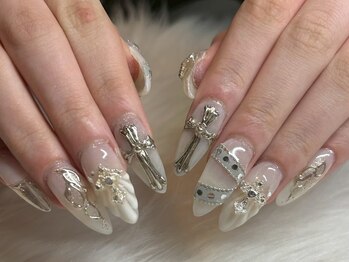 リノリー 仙台店(rinory)の写真/アートが得意なネイリストが最新のデザインやお客様の理想を叶える「世界に1つだけ」のネイルをご提供♪