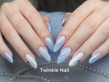 ツィンクルネイル(Twinkle Nail)の雰囲気（マンスリーネイル¥6800）