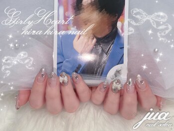 ジュア(jua)/Girly heart nail