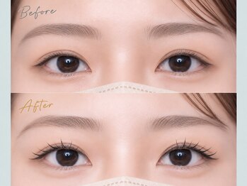 シルフバイアリープ(Silfe by ALEAP)の写真/すっぴんでも盛れる目元を演出◇韓国束感仕上げ♪まつ毛パーマ/パリエク/ワンホンまつエクも大人気!