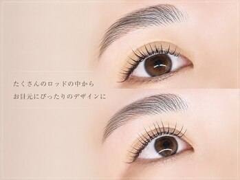 ポピコと種爪 西荻窪の写真/＼デザイン力が自慢！／骨格や目の形から貴方のお目元に合わせた“オーダーメイドカール”を叶えるサロン☆