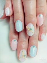 ネイルサロン ティアラリュクス 市川北口店(Tiara Luxe)/タイダイ