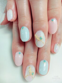 ネイルサロン ティアラリュクス 市川北口店(Tiara Luxe)/タイダイ