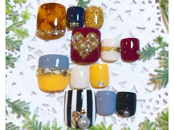 ネイルサロン リバティベル 吉祥寺(LibertyBell)/フット定額コース¥7980