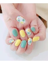 ストーリーアイラッシュアンドネイル(Story)/マリメッコネイル♪♪