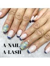 エーネイル エーラッシュ(A-NAIL A-LASH)/定額ネイル【倉敷】