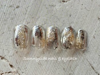 サニーサイド 梅田(Sunny side)/キラキラクリアネイル