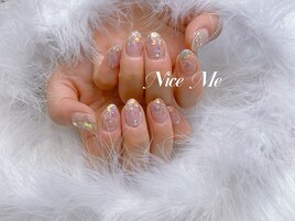 平日17時まで限定ラメグラ3900円