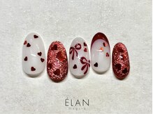 エラン メグロ(ELAN Meguro)/バレンタインネイル