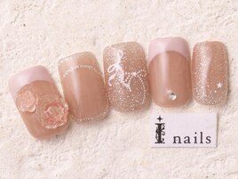 薔薇リボンフレンチ