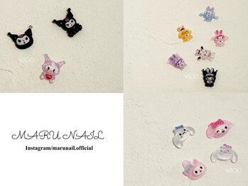 マルネイル 池袋店(MARU NAIL)/キャラクターパーツ