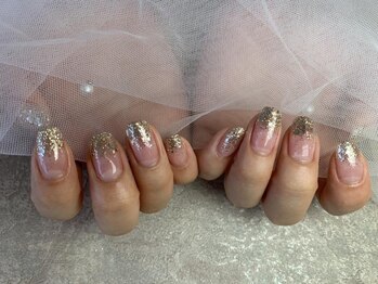 はあとねいる 岡崎駅前店/ラメグラデーション