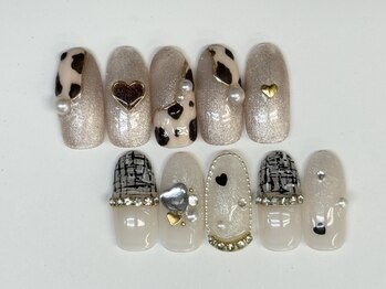 ジュエル(Jewel)の写真/日常使いもOKな華やかなデザイン多数♪スピーディーで丁寧な施術を心がけております。忙しい主婦の方にも◎