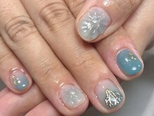 お持ち込みネイル150分パーツつけ放題\14000★