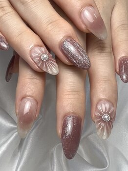 リベル(libele)の写真/【定額メニューはシンプル/デザインを選べる♪】フィルイン対応*自爪を労わりながらネイルを長く楽しんで♪