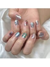 ネイル アトレ バイ アンシャンテ(NAIL atre by Enchante)/落書きネイル