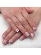 シャンネイルケアサロン(Shan Nail caresalon)/カラフル　シェルネイル
