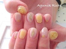 アグニークリッシェ(Agunik Riche)/【チークネイル】