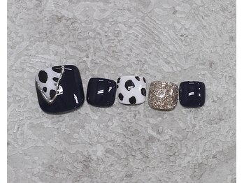 ネイルルーム エルナ(nail room ELNA)/フット定額デザイン￥9000