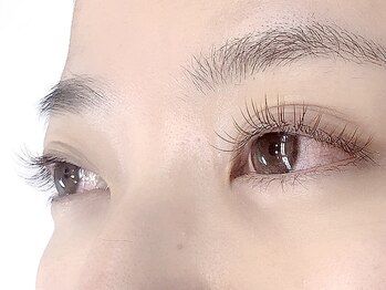 ミニョンアイラッシュデザインサロン 北花田店/フラットマットラッシュ カラー