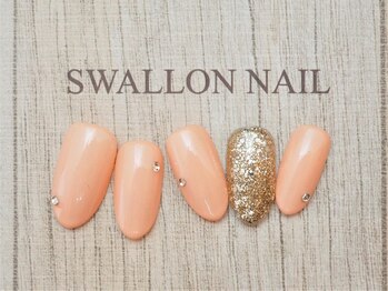 スワロンネイル(SWALLON NAIL)/７・８月定額ネイル