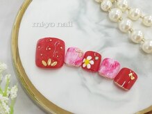 ミーヨ ネイル(mi-yo nail)/フット【定額¥10450(税込)★】