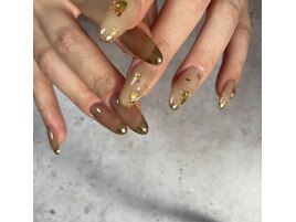 ミラーフレンチネイル