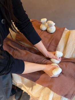 リラスパ 荻窪(relaspa)/ハーバルボールで冷え解消