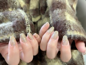 ビューティービースト フォー ネイルアンドアイラッシュ 松浜店(beauty:beast)/ギラギラワンカラー☆