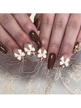 アーブル(Arbre)/チェック柄×リボン