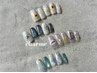 【ハンド】サマーデザイン4種*ハンドケア付 ¥7,300